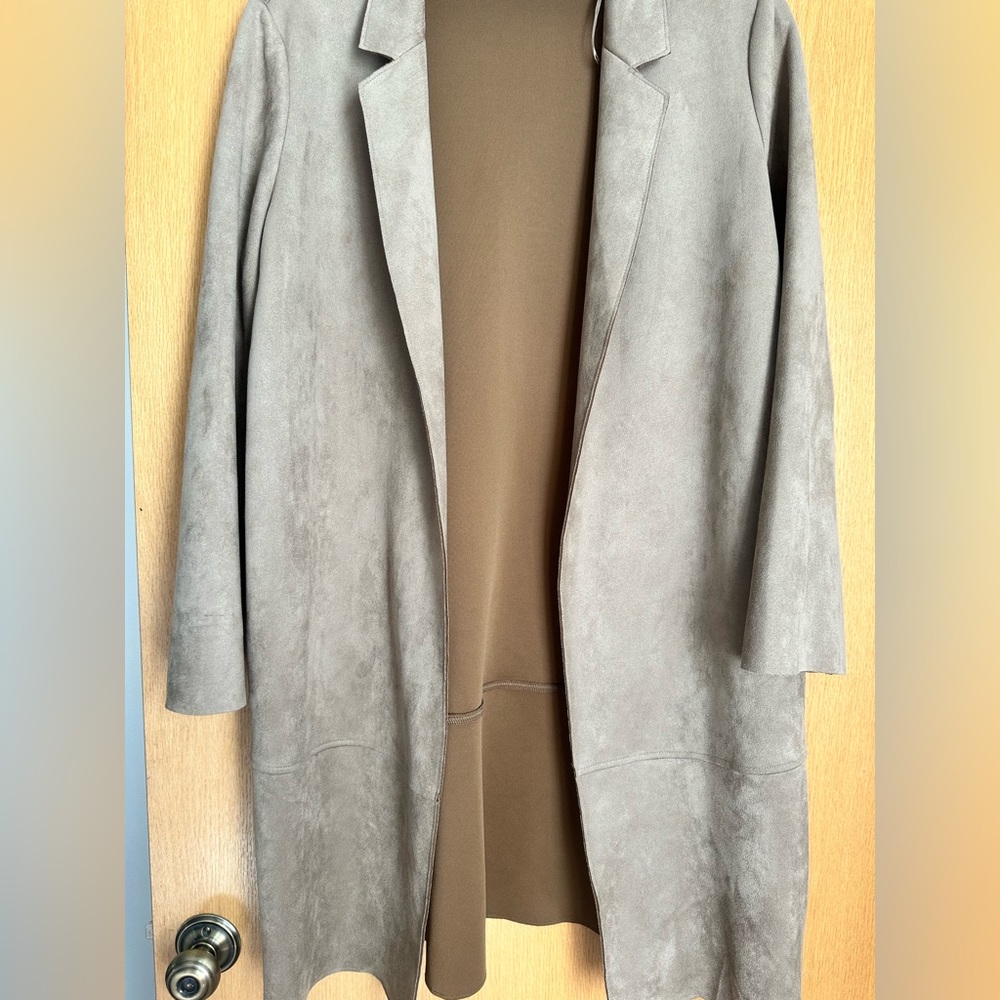 ZARA SUEDE COAT/ Cardigan